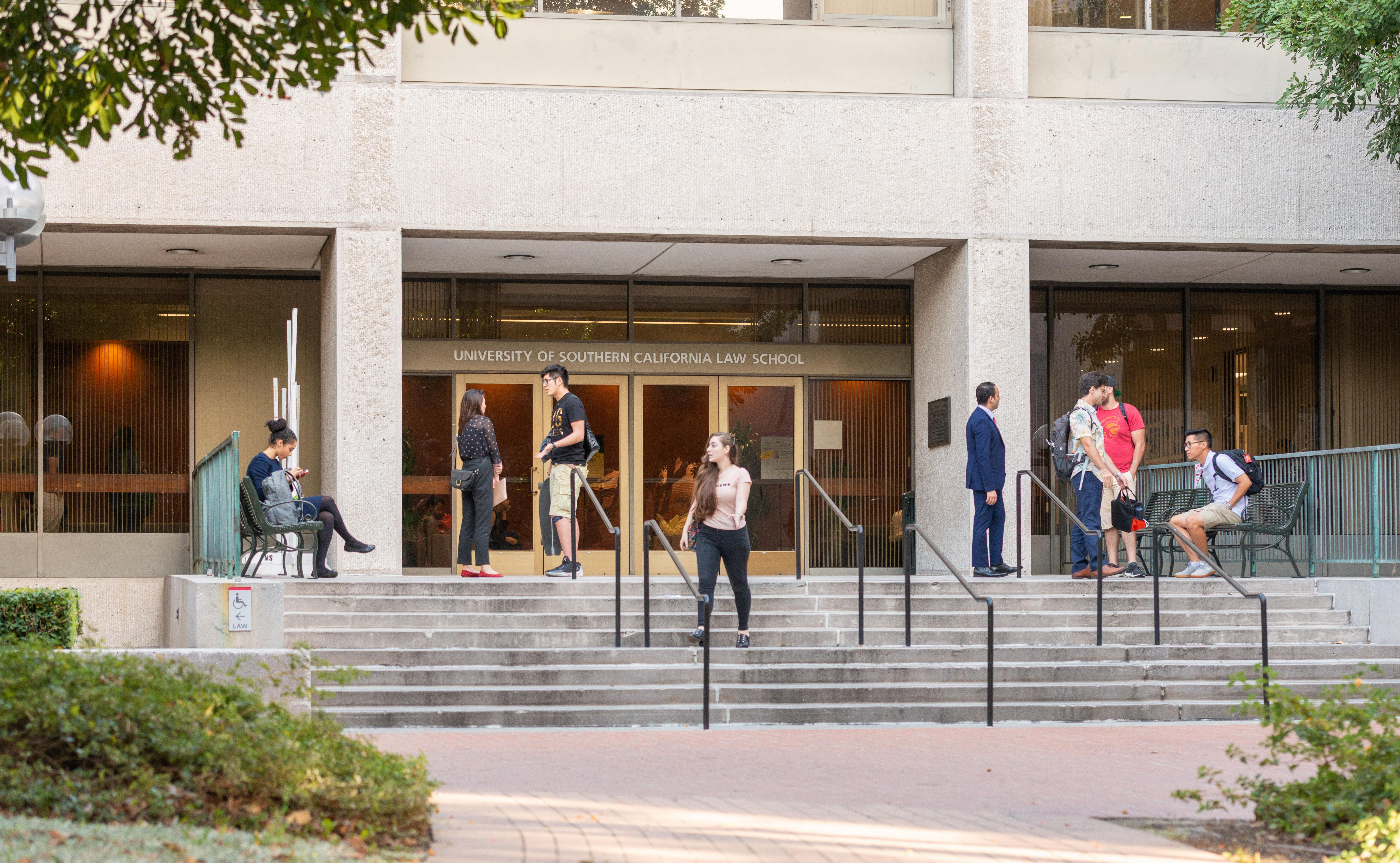 USC Gould Law School building.