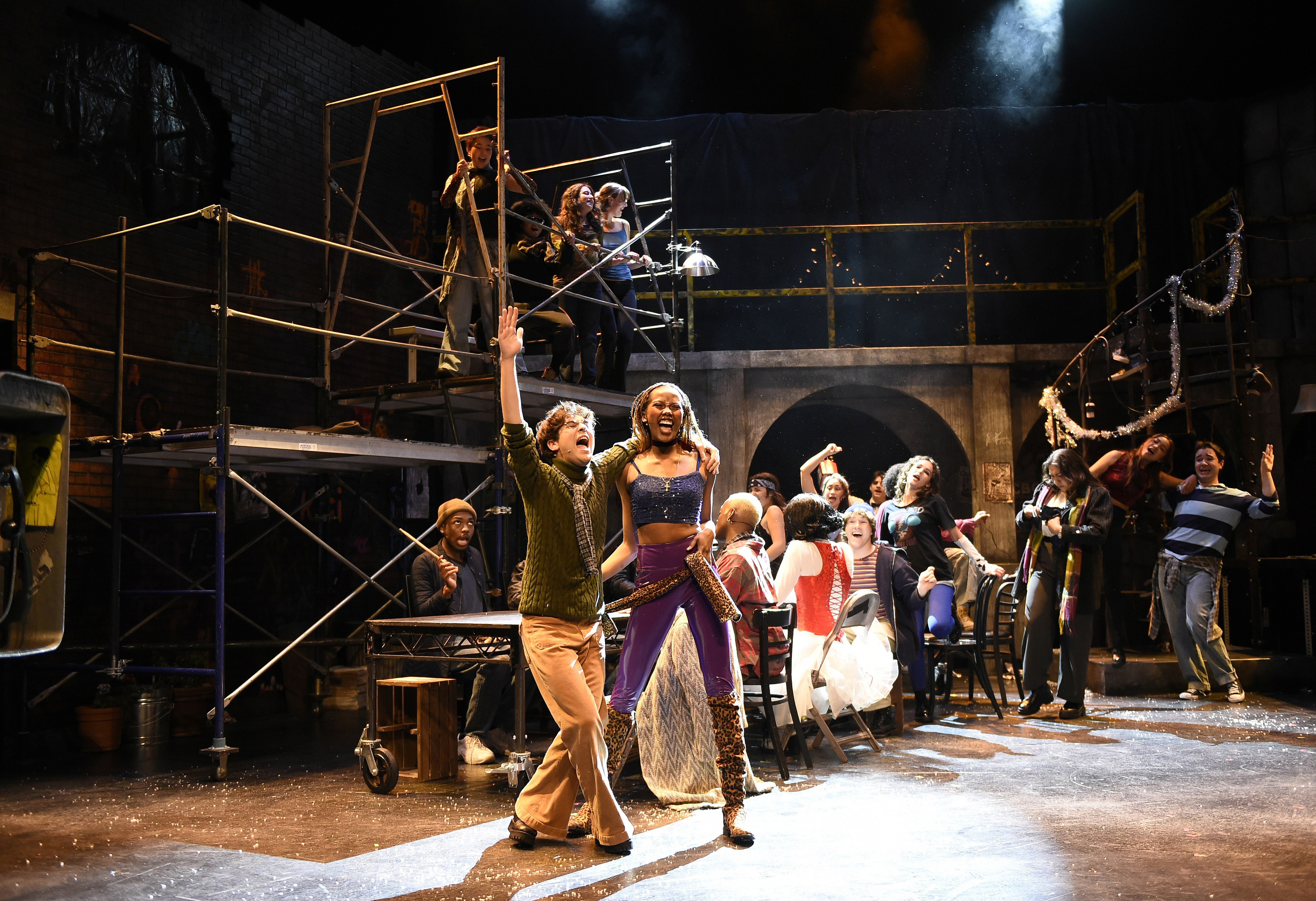 USC School of Dramatic Arts (SDA( students in the 2023 SDA production of the musical