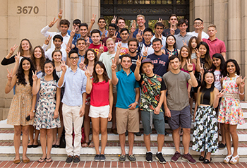 World Bachelor of Business students.